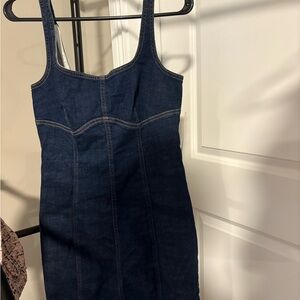 Wild Fable Denim Midi Dress denim